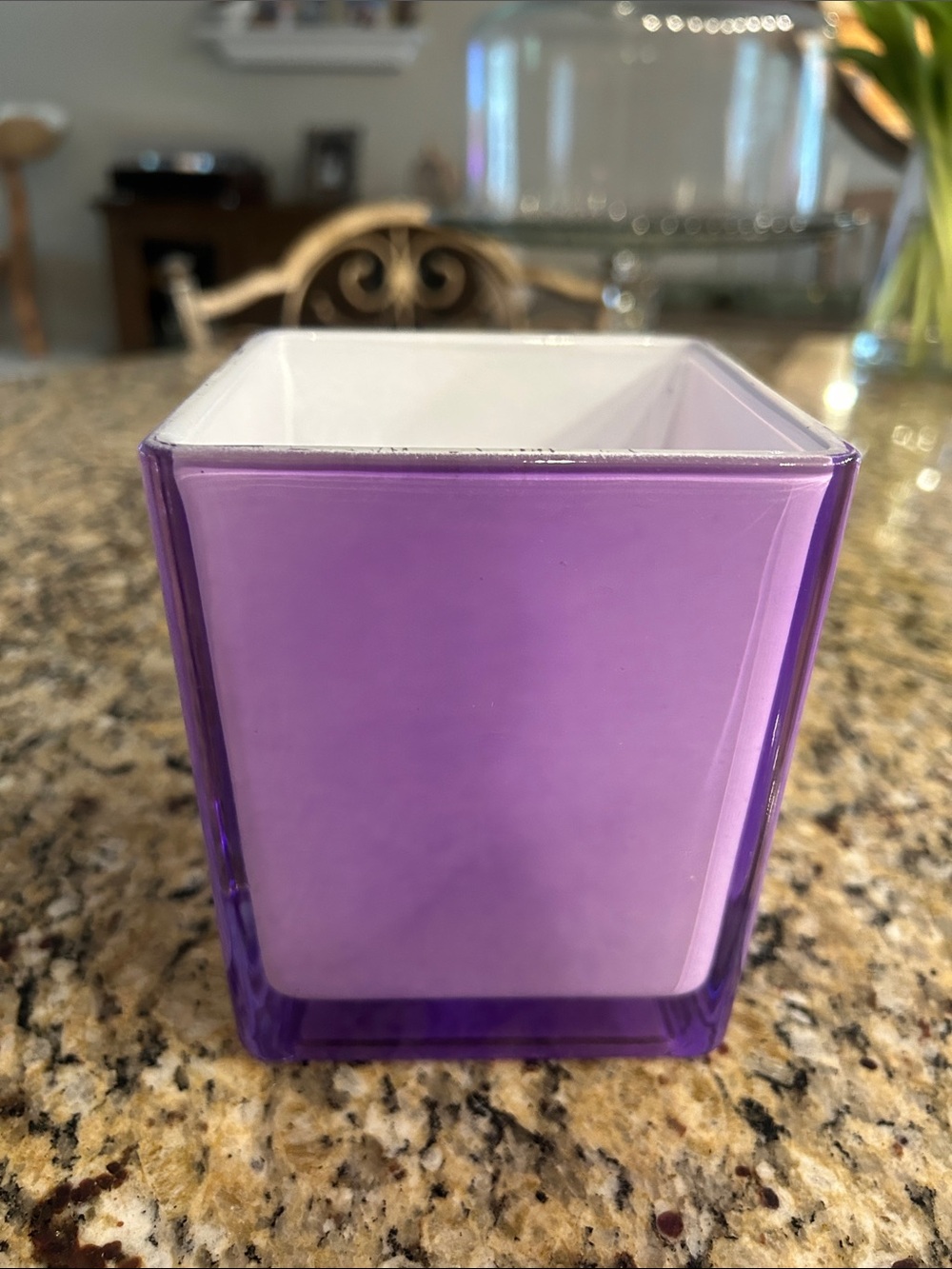 EUC Glass Vase